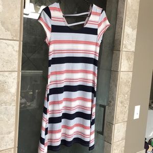 Women’s size medium stripped dress